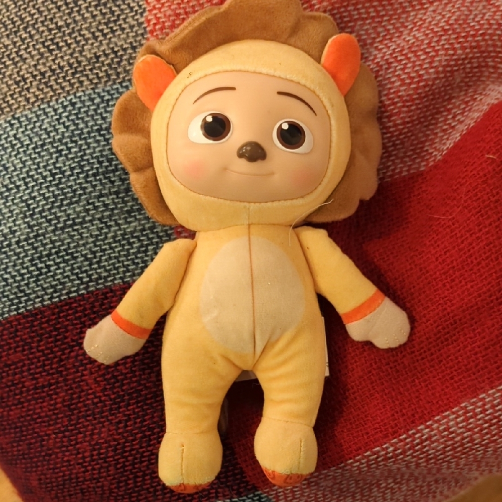 Yellow Lion Plush Toy